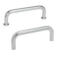 Instrumentation Handle Steel Screw Holes, Back Instrumentation Handle Steel Screw Holes, Back