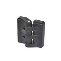 Leaf Hinge Glass Fiber Reinforced Black, Matte Leaf Hinge Glass Fiber Reinforced Black, Matte