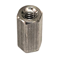 Hex Standoff Threaded #6-32 Aluminum 0.500" (12.70mm) 1/2" Natural Hex Standoff Threaded #6-32 Aluminum 0.500" (12.70mm) 1/2" Natural