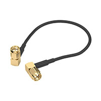 Cable Assembly Coaxial SMA to SMA RG-174 12.00" (304.80mm) Cable Assembly Coaxial SMA to SMA RG-174 12.00" (304.80mm)