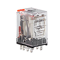 General Purpose Relay 3PDT (3 Form C) 120VAC Coil Socketable General Purpose Relay 3PDT (3 Form C) 120VAC Coil Socketable