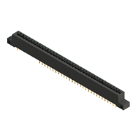 37 Position Female Connector Non Specified - Single Edge Gold 0.156" (3.96mm) Black 37 Position Female Connector Non Specified - Single Edge Gold 0.156" (3.96mm) Black