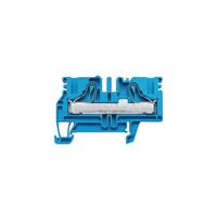 Rekkeklemme-kontakt 2 Posisjoner Gjennomføring Blå 8-16 AWG Rekkeklemme-kontakt 2 Posisjoner Gjennomføring Blå 8-16 AWG