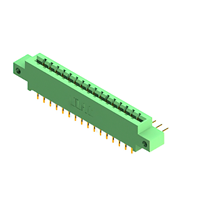 32 Position Female Connector Non Specified - Dual Edge Gold 0.156" (3.96mm) Green 32 Position Female Connector Non Specified - Dual Edge Gold 0.156" (3.96mm) Green