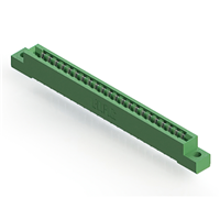 22 Position Female Connector Non Specified - Single Edge Tin 0.156" (3.96mm) Green 22 Position Female Connector Non Specified - Single Edge Tin 0.156" (3.96mm) Green