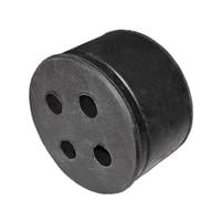 Grommet 0.240" ~ 0.280" (6.10mm ~ 7.11mm) Black Grommet 0.240" ~ 0.280" (6.10mm ~ 7.11mm) Black