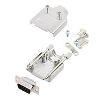 9 Position D-Sub Plug, Male Pins Connector 9 Position D-Sub Plug, Male Pins Connector