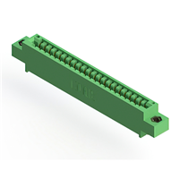 22 Position Female Connector Non Specified - Single Edge Gold 0.125" (3.18mm) Green 22 Position Female Connector Non Specified - Single Edge Gold 0.125" (3.18mm) Green