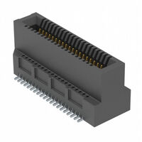 40 位置 母头 连接器 非指定 - 双边 镀金 0.031"(0.80mm) 黑色 40 位置 母头 连接器 非指定 - 双边 镀金 0.031"(0.80mm) 黑色