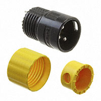 3 腳位圓形連接器 插座、公引腳 焊錫坑 3 腳位圓形連接器 插座、公引腳 焊錫坑