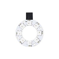 Addressable Lighting - 8 LED Ring Serial (Shift Register) Red, Green, Blue (RGB) 32.00mm Dia Addressable Lighting - 8 LED Ring Serial (Shift Register) Red, Green, Blue (RGB) 32.00mm Dia