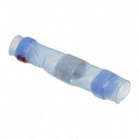 Wire to Connector Solder Sleeve Transparent - Blue 0.070" (1.78mm), 0.080" (2.03mm) Wire to Connector Solder Sleeve Transparent - Blue 0.070" (1.78mm), 0.080" (2.03mm)