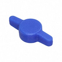 Knob Shaft with No Indicator Acetal Blue Knob Shaft with No Indicator Acetal Blue