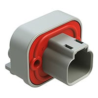 针座连接器 通孔,直角 2 位置 针座连接器 通孔,直角 2 位置