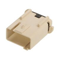 8 Rectangular Connectors - Housings Plug Natural 0.142" (3.60mm) 8 Rectangular Connectors - Housings Plug Natural 0.142" (3.60mm)