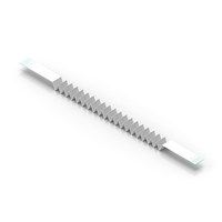 12 Position FFC, FPC, Pre-Folded Cable 0.039" (1.00mm) 13.8" (350.5mm) 12 Position FFC, FPC, Pre-Folded Cable 0.039" (1.00mm) 13.8" (350.5mm)