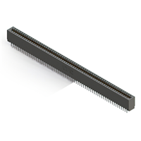 130 Position Female Connector Non Specified - Dual Edge Gold 0.100" (2.54mm) Black 130 Position Female Connector Non Specified - Dual Edge Gold 0.100" (2.54mm) Black