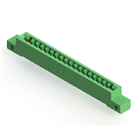 36 Position Female Connector Non Specified - Dual Edge Gold 0.156" (3.96mm) Green 36 Position Female Connector Non Specified - Dual Edge Gold 0.156" (3.96mm) Green