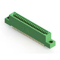 44 Position Female Connector Non Specified - Dual Edge Gold 0.100" (2.54mm) Green 44 Position Female Connector Non Specified - Dual Edge Gold 0.100" (2.54mm) Green