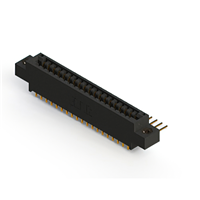 38 Position Female Connector Non Specified - Dual Edge Gold 0.125" (3.18mm) Black 38 Position Female Connector Non Specified - Dual Edge Gold 0.125" (3.18mm) Black
