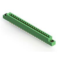 44 Position Female Connector Non Specified - Dual Edge Gold 0.156" (3.96mm) Green 44 Position Female Connector Non Specified - Dual Edge Gold 0.156" (3.96mm) Green