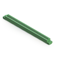74 Position Female Connector Non Specified - Dual Edge Tin 0.156" (3.96mm) Green 74 Position Female Connector Non Specified - Dual Edge Tin 0.156" (3.96mm) Green