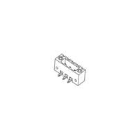7 针位端子块 接头,公引脚,带罩(4 面) 0.200"(5.08mm) 90°,直角 通孔 7 针位端子块 接头,公引脚,带罩(4 面) 0.200"(5.08mm) 90°,直角 通孔