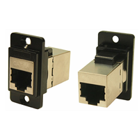 模組 耦合器 連接器 插座、8p8c (RJ45) 對 插座、8p8c (RJ45) Cat6a 屏蔽型 模組 耦合器 連接器 插座、8p8c (RJ45) 對 插座、8p8c (RJ45) Cat6a 屏蔽型