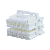 12 Rechteckige Steckverbinder - Gehäuse Buchse Natürlich 0,130" (3,30mm) 12 Rechteckige Steckverbinder - Gehäuse Buchse Natürlich 0,130" (3,30mm)