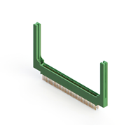 86 Position Female Connector Non Specified - Dual Edge Gold 0.100" (2.54mm) Green 86 Position Female Connector Non Specified - Dual Edge Gold 0.100" (2.54mm) Green