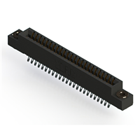 48 Position Female Connector Non Specified - Dual Edge Gold 0.100" (2.54mm) Black 48 Position Female Connector Non Specified - Dual Edge Gold 0.100" (2.54mm) Black