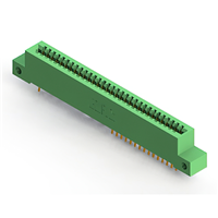 62 Position Female Connector Non Specified - Dual Edge Gold 0.100" (2.54mm) Green 62 Position Female Connector Non Specified - Dual Edge Gold 0.100" (2.54mm) Green