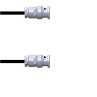 Cable Assembly Coaxial BNC to BNC RG-174 18.00" (457.20mm) Cable Assembly Coaxial BNC to BNC RG-174 18.00" (457.20mm)