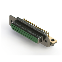 25 Position D-Sub Receptacle, Female Sockets Connector 25 Position D-Sub Receptacle, Female Sockets Connector