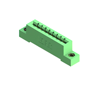 8 Position Female Connector Non Specified - Single Edge Gold 0.156" (3.96mm) Green 8 Position Female Connector Non Specified - Single Edge Gold 0.156" (3.96mm) Green