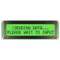 Character Display Module Transflective 5 x 8 Dots STN - Super-Twisted Nematic LED - Green Parallel 182.00mm x 60.00mm x 14.00mm Character Display Module Transflective 5 x 8 Dots STN - Super-Twisted Nematic LED - Green Parallel 182.00mm x 60.00mm x 14.00mm