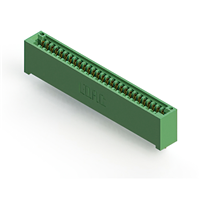27 Position Femelle Connecteur Non spécifié, bord unique Or 0,100 po (2,54mm) Vert 27 Position Femelle Connecteur Non spécifié, bord unique Or 0,100 po (2,54mm) Vert