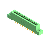 26 Position Female Connector Non Specified - Dual Edge Gold 0.156" (3.96mm) Green 26 Position Female Connector Non Specified - Dual Edge Gold 0.156" (3.96mm) Green