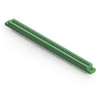 86 Position Female Connector Non Specified - Dual Edge Tin 0.156" (3.96mm) Green 86 Position Female Connector Non Specified - Dual Edge Tin 0.156" (3.96mm) Green