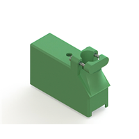 Connector Backshell with Clamp For 516 Series Plastic, 56 Position Connector Backshell with Clamp For 516 Series Plastic, 56 Position