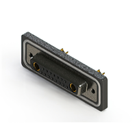 17 (15 + 2 Power) Position D-Sub, Combo Receptacle, Female Sockets Connector 17 (15 + 2 Power) Position D-Sub, Combo Receptacle, Female Sockets Connector