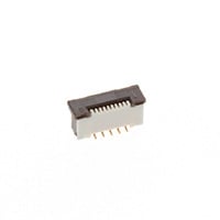 9 Position FFC, FPC Connector Contacts, Vertical - 1 Sided 0.020" (0.50mm) Surface Mount 9 Position FFC, FPC Connector Contacts, Vertical - 1 Sided 0.020" (0.50mm) Surface Mount