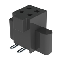 4 Position Receptacle Connector 0.050" (1.27mm) Surface Mount Gold 4 Position Receptacle Connector 0.050" (1.27mm) Surface Mount Gold