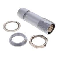 12 Position Circular Connector Receptacle, Female Sockets Solder Cup 12 Position Circular Connector Receptacle, Female Sockets Solder Cup