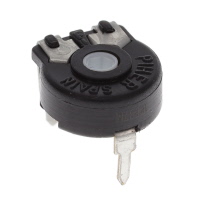 1 kOhms 0.15W PC Pins Through Hole Trimmer Potentiometer Carbon 1.0 Turn Top Adjustment 1 kOhms 0.15W PC Pins Through Hole Trimmer Potentiometer Carbon 1.0 Turn Top Adjustment