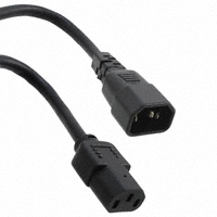 9.84' (3.00m) Power Cord Black IEC 320-C13 To Cable SJT 9.84' (3.00m) Power Cord Black IEC 320-C13 To Cable SJT