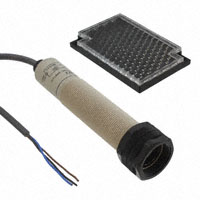 Retroreflective Optical Sensor 3.937" ~ 78.740" (100mm ~ 2m) ADJ NPN - Open Collector/Dark-ON Retroreflective Optical Sensor 3.937" ~ 78.740" (100mm ~ 2m) ADJ NPN - Open Collector/Dark-ON