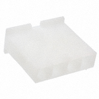 4 Rectangular Connectors - Housings Plug Natural 0.330" (8.38mm) 4 Rectangular Connectors - Housings Plug Natural 0.330" (8.38mm)