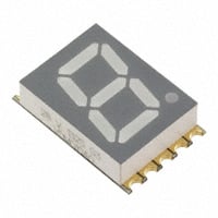 Display Modules - LED Character and Numeric Orange 7-Segment 1 Character Common Anode 2V 20mA 0.591" H x 0.386" W x 0.124" D (15.00mm x 9.80mm x 3.15mm) 10-SMD, No Lead Display Modules - LED Character and Numeric Orange 7-Segment 1 Character Common Anode 2V 20mA 0.591" H x 0.386" W x 0.124" D (15.00mm x 9.80mm x 3.15mm) 10-SMD, No Lead