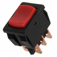 Rocker Switch DPDT 13A (AC) 125 V Panel Mount, Snap-In Rocker Switch DPDT 13A (AC) 125 V Panel Mount, Snap-In